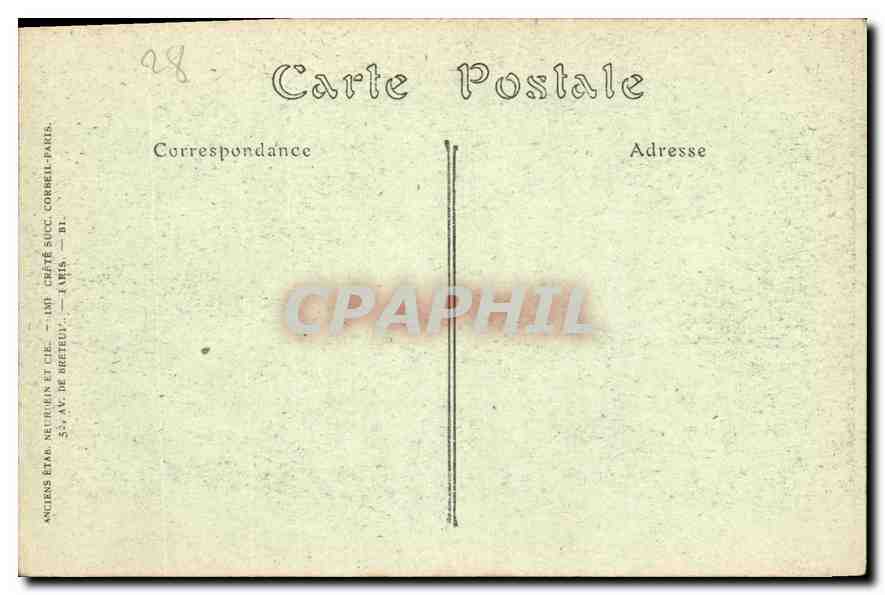 Grab von Madame Adélaïde — Kapelle Saint-Louis — von Millet — Rückseite