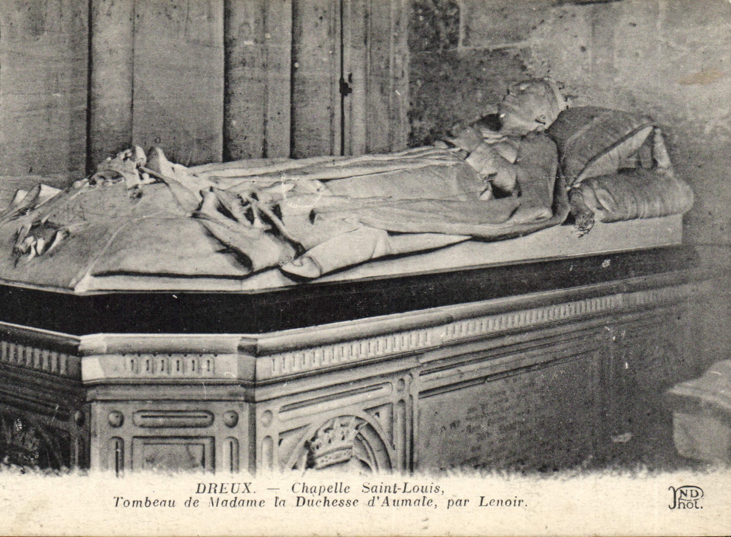 Dreux — Chapelle Saint-Louis, Tombeau de Madame la Duchesse d'Aumale, par Lenoir