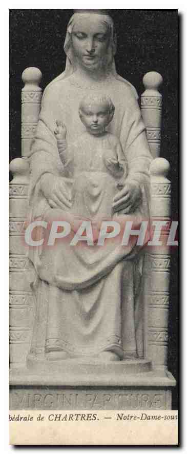 CPA Cathedrale de Chartres Notre Dame 
