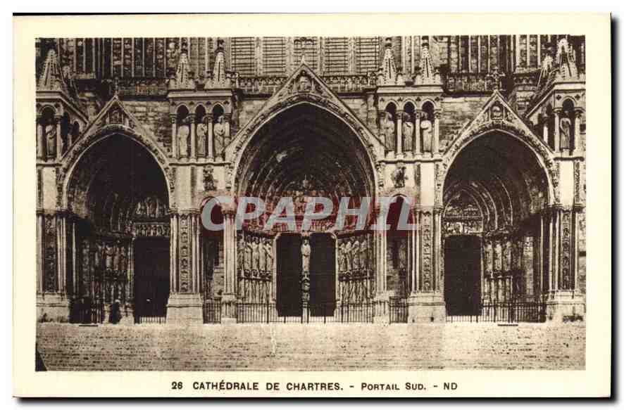 Cathédrale de Chartres — Portail Sud — ND