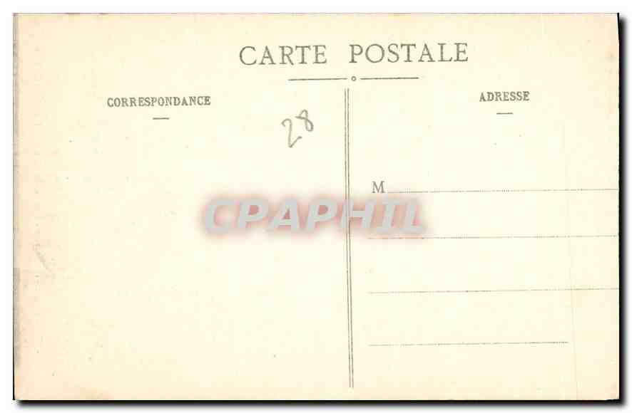 CPA Chartres Cathedrale Entree du Choeur Transept Cote Nord  — Rückseite