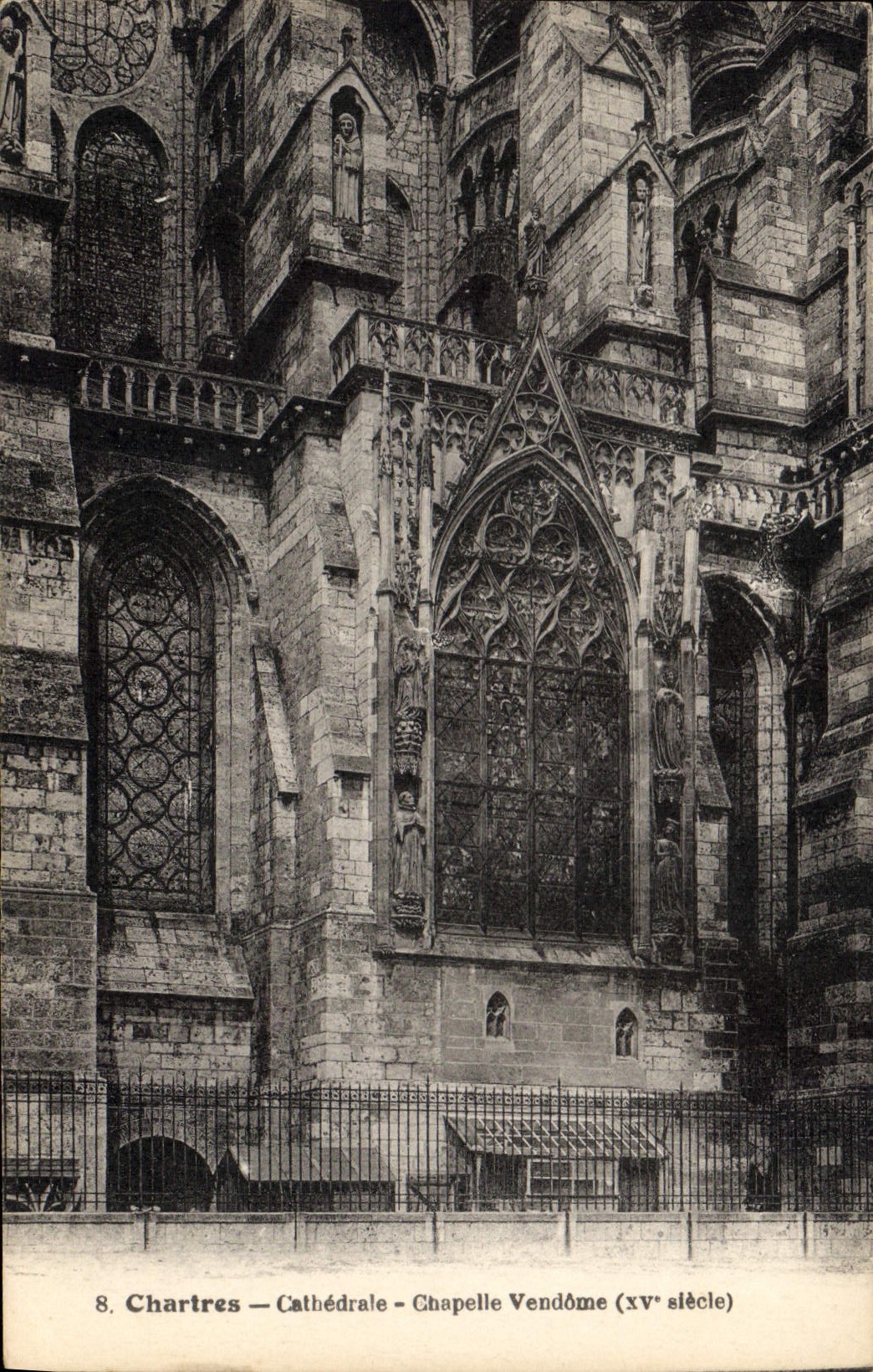CPA Chartres Cathedrale Chapelle Vendome 
