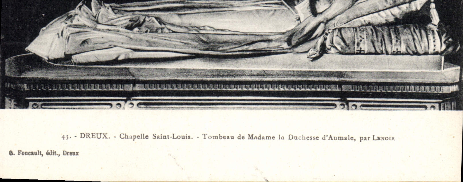 CPA Dreux Chapelle Saint Louis Tombeau de Madame la Duchesse d'Aumale 