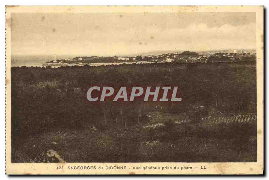 St-Georges-d'Oléron — Vue générale prise du phare — LL