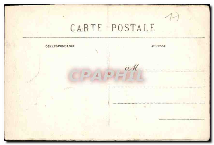 CPA Chateau de Mornay par Loulay Char Inf  — Rückseite