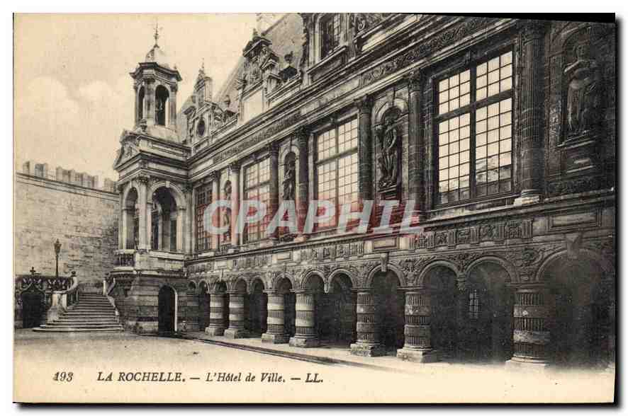La Rochelle — L'Hôtel de Ville — LL. — n° 493