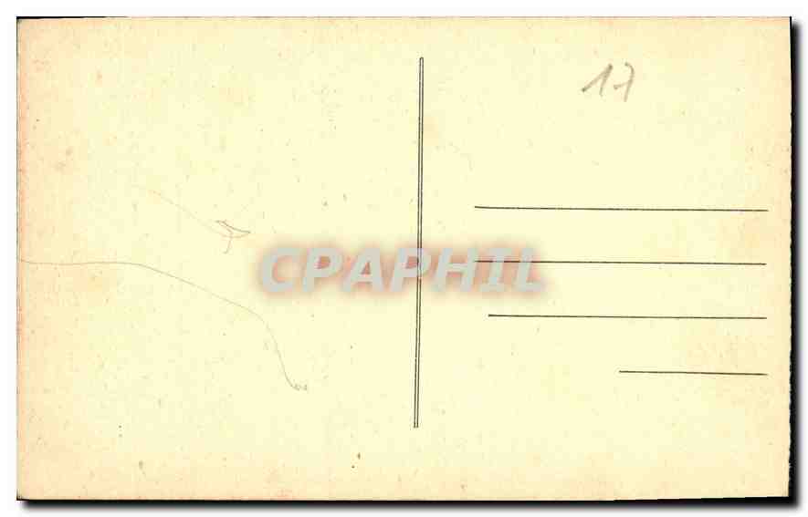CPA La Rochelle Maison Henri II  — Verso