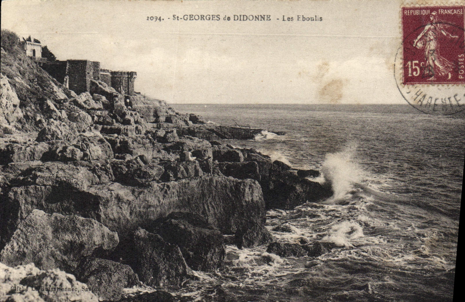 St-Georges de Didonne - Les Eboulis — cliché Le Clairmenec, Savona