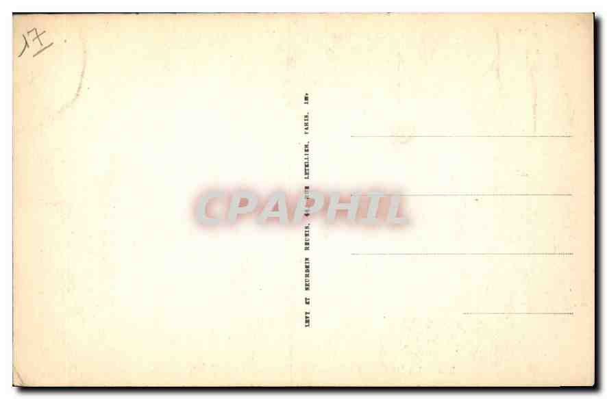CPA La Rochelle Les Bassins et les Tours  — Verso