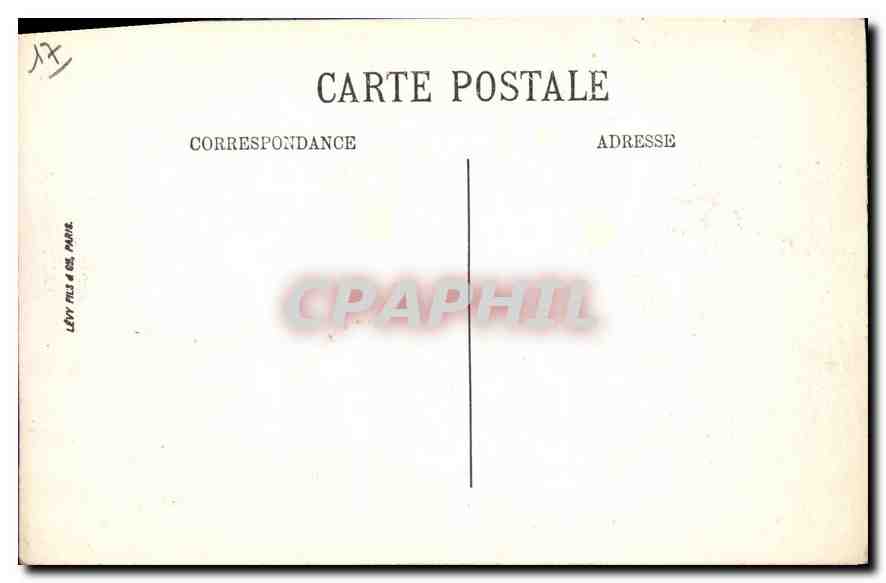 CPA Royan La Plage et la Ville  — Rückseite