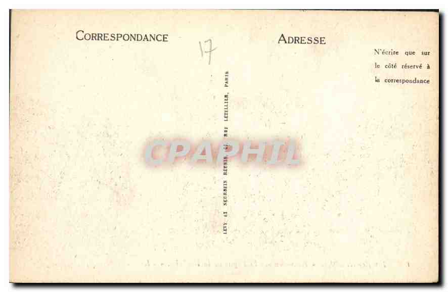 CPA La Rochelle Richelieu sur la Digue de la Rochelle  — Rückseite