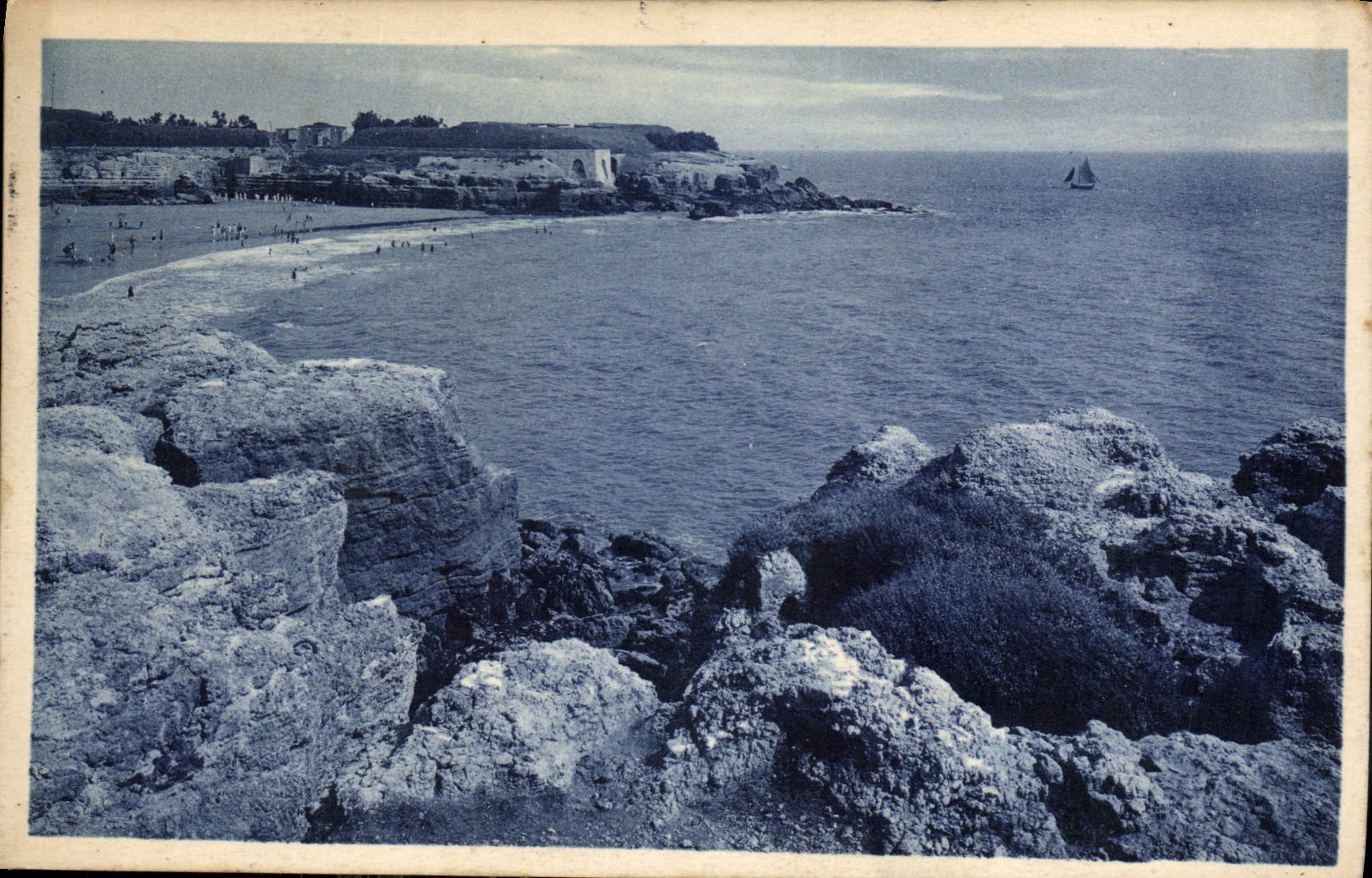 CPA Royan Les Rochers et la Conche du Chay 