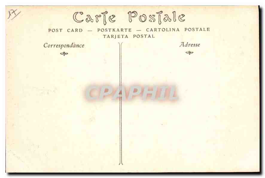 CPA La Rochelle Tour de la Lanterne  — Verso
