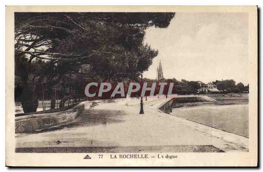 CPA La Rochelle La digue 