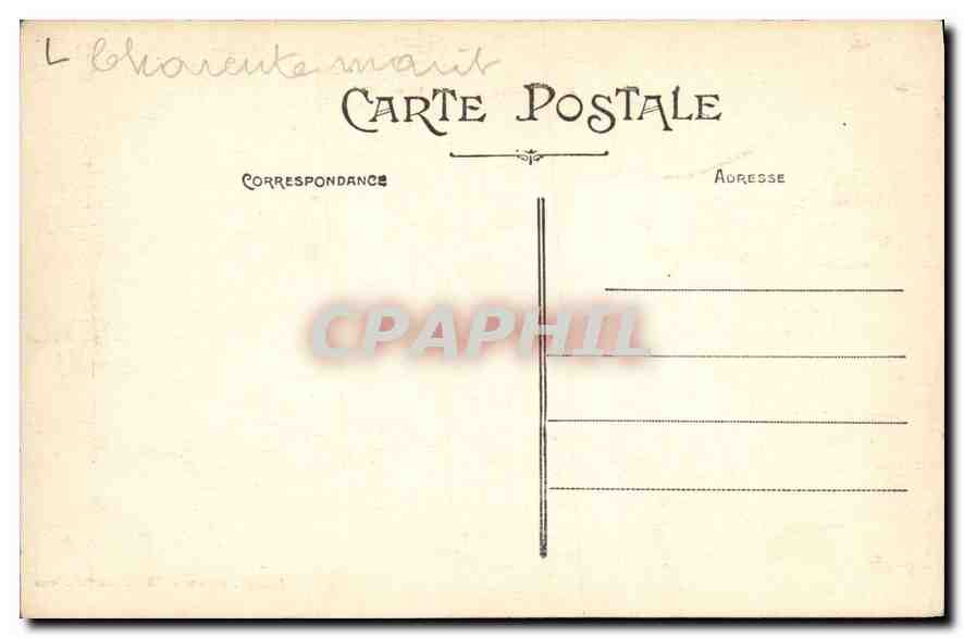 CPA Mirambeau Le Chateau Salle d'honneur  — Back