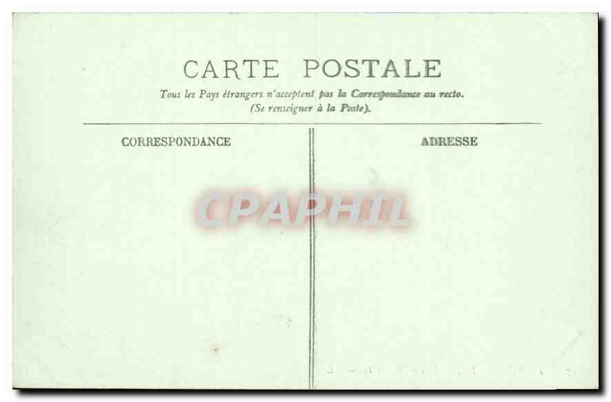 CPA La Rochelle Maison Henri II  — Verso