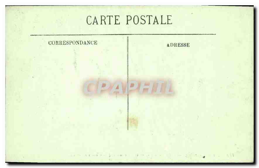 CPA La Rochelle Hotel de Ville  — Verso