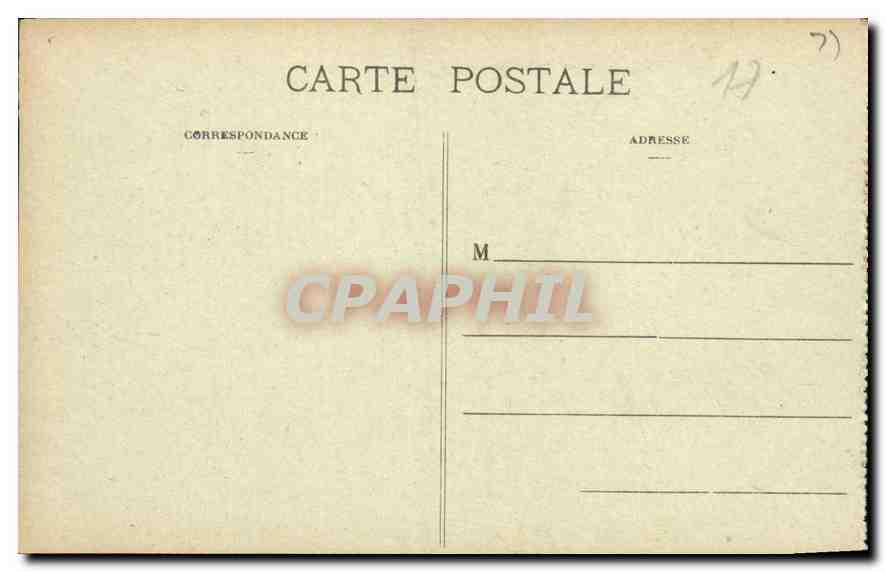 CPA Saintes Vue generale des Arenes Gallo Romaines  — Rückseite