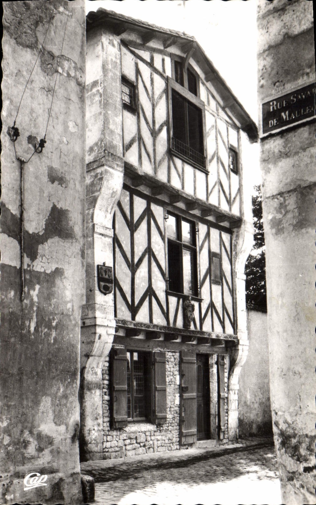 CPA Saint Martin de Re Ile de Re Vieille Maison style Renaissance 