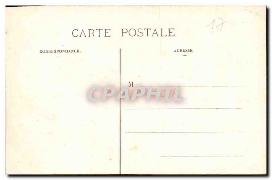 CPA La Rochelle Maison Henri II  — Verso