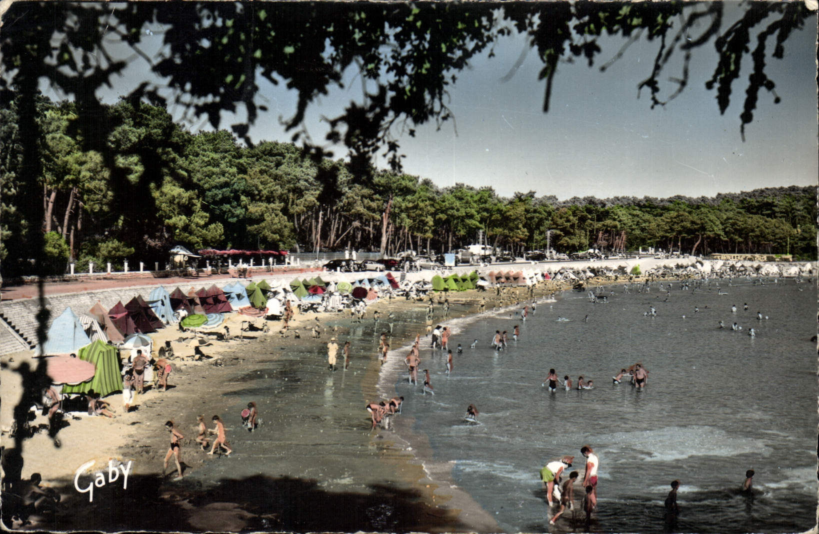 CPA Nauzant Saint Palais sur Mer Ch Mme La Plage 