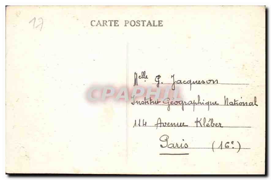 CPA Brise lames a Chatelaillon Plage  — Rückseite
