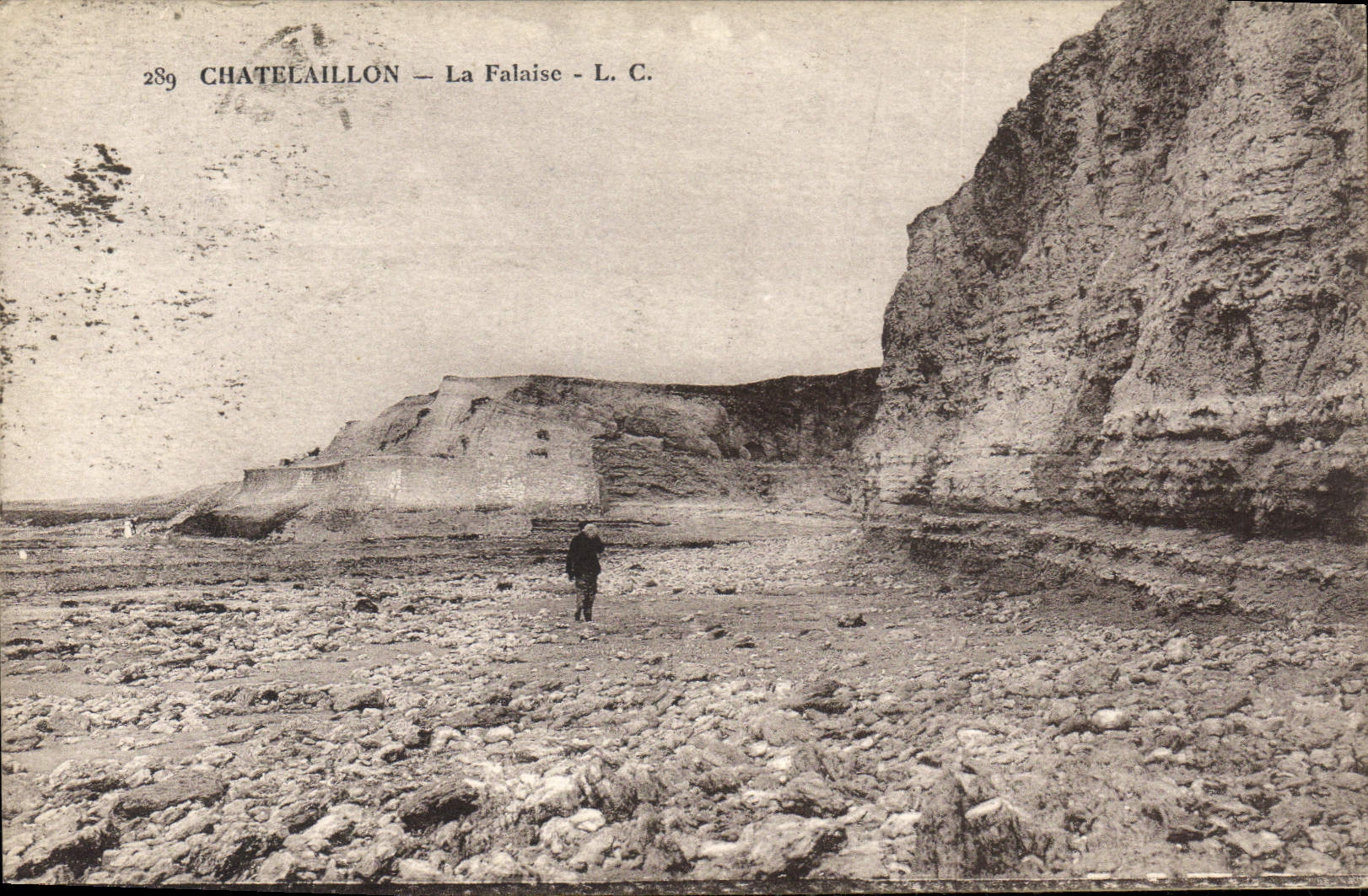 CPA Chatelaillon La Falaise 