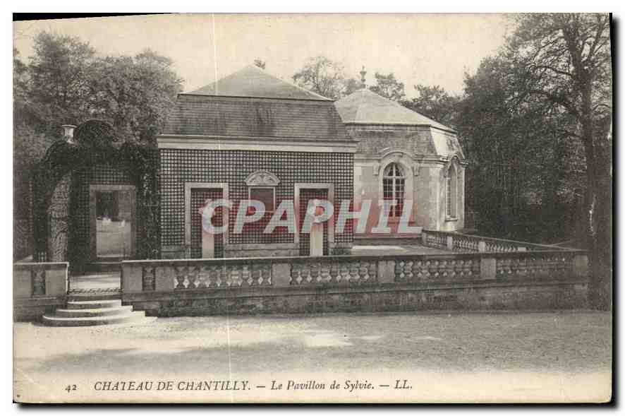 CPA Chateau de Chantilly Le Pavillon de Sylvie 