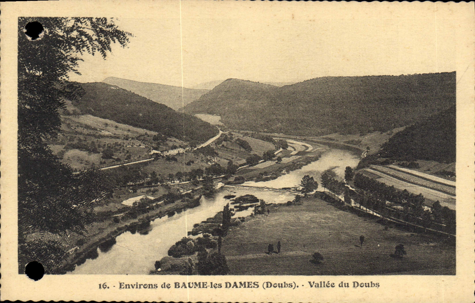 CPA Environs de Baume les Dames Douns Vallee du Doubs 