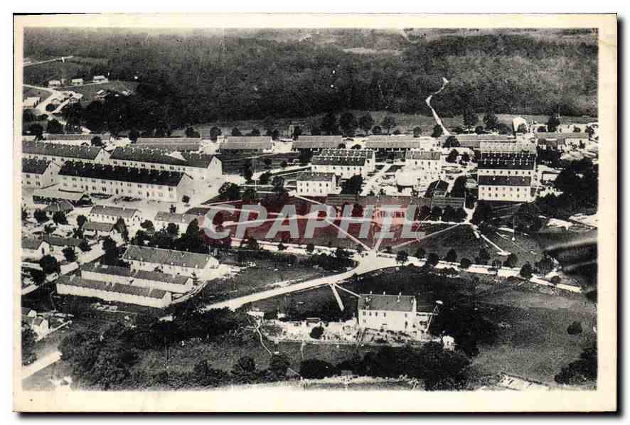 CPA Camp du Valdahon Doubs Batiments des Officiers et mess 