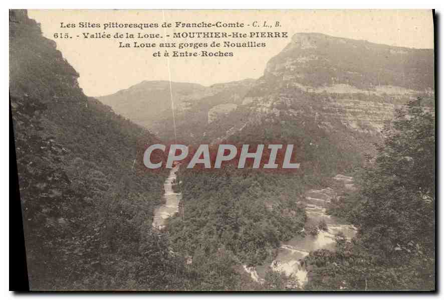 CPA Les Sites Pittoresques de Franche Comte Vallee de la Loue Mouthier Hte Pierre 