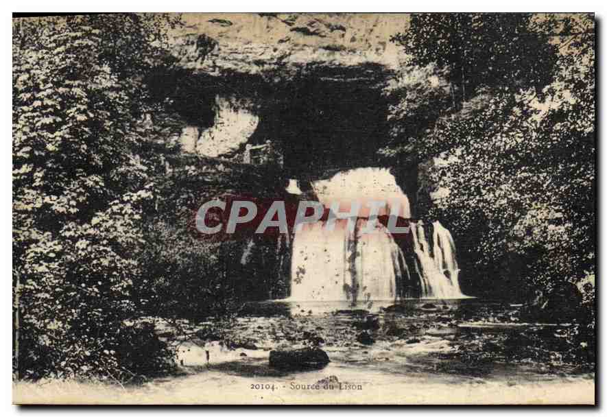 CPA Source du Lison 