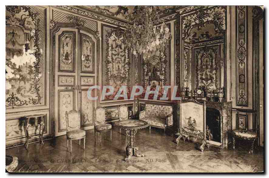 CPA Chateau de Chantilly 