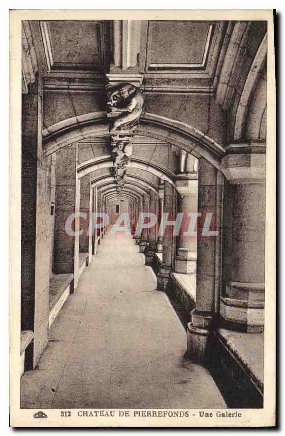 Château de Pierrefonds — Une Galerie — CPAPHIL 312