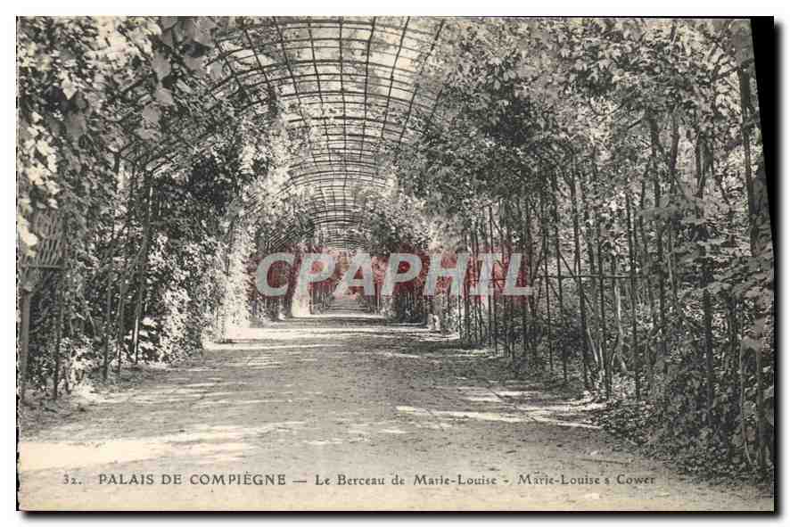 Palais de Compiègne — Le Berceau de Marie-Louise — éditeur non identifié, n° 32