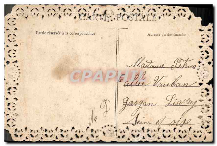 CPA Brodee Ence beau jour plein d'allegresse Femme  — Verso