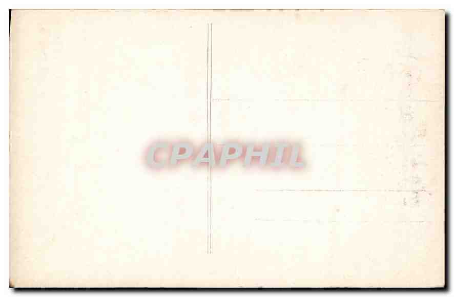 CPA Femme — Rückseite