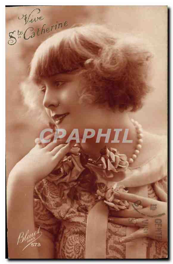 CPA Vive Ste Catherine Femme