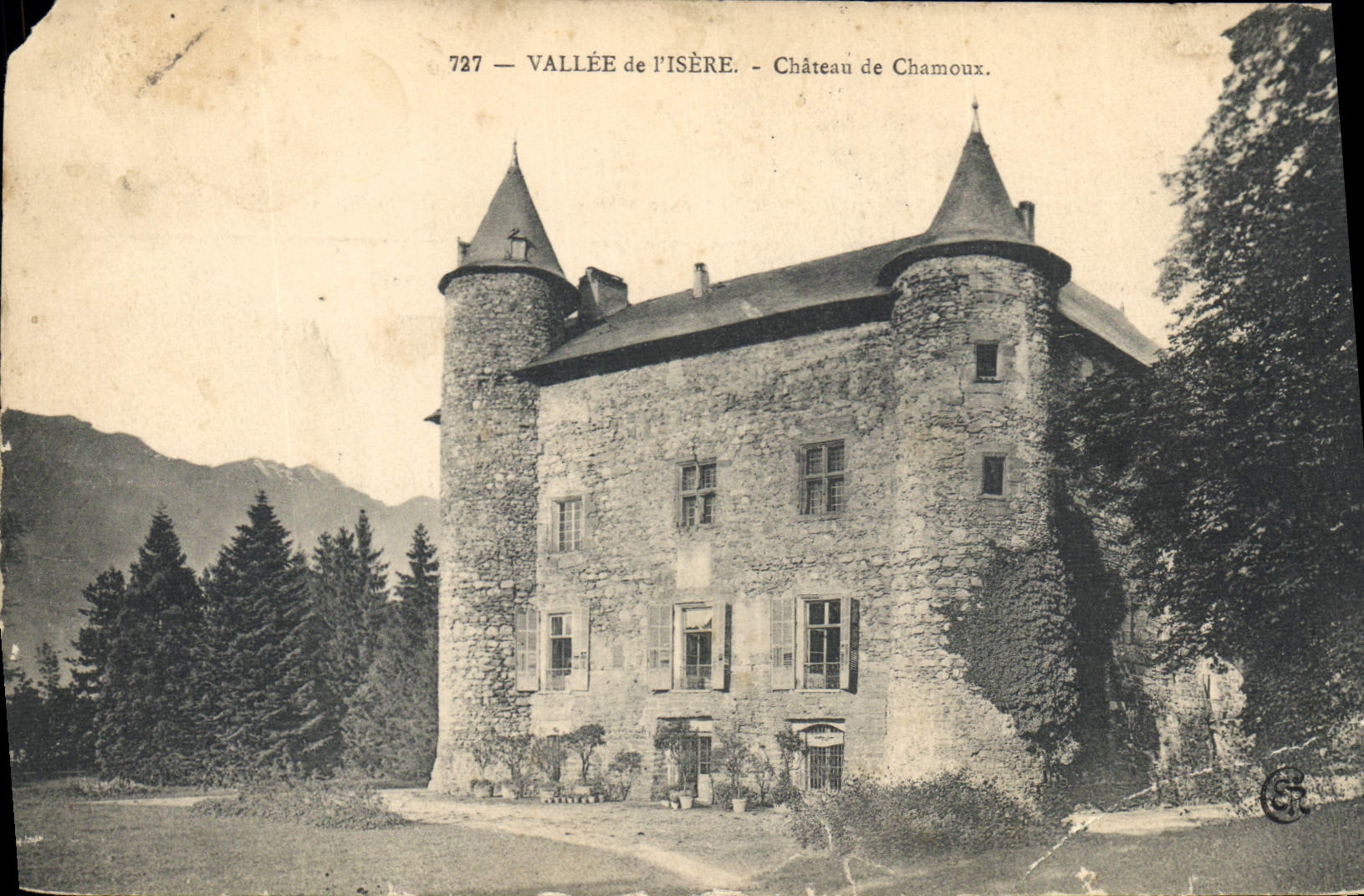CPA Vallee de l'Isere Chateau de Chamoux