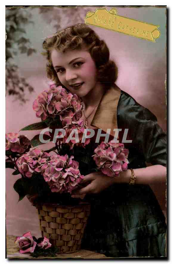 CPA Vive Ste Catherine Femme