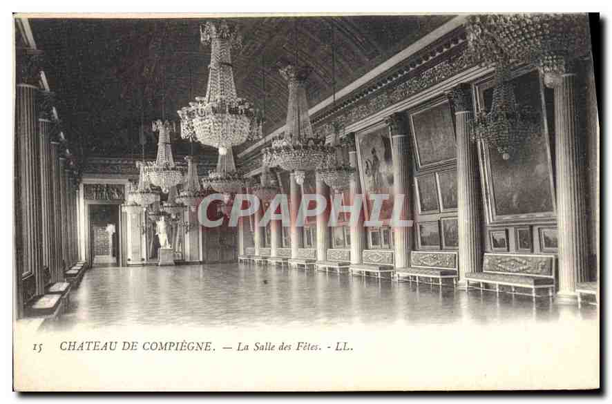 Château de Compiègne — La Salle des Fêtes — LL. n°15