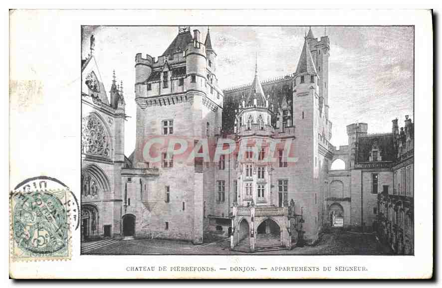 Château de Pierrefonds — Donjon — Appartements du seigneur.