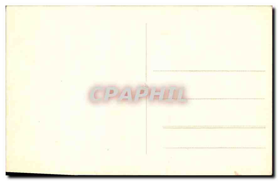 CARTE PHOTO Pretre — Verso