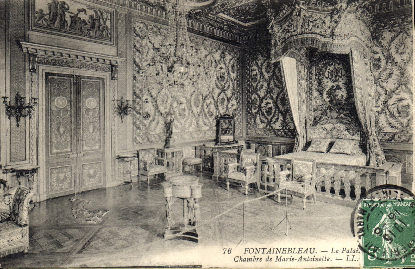 Fontainebleau — Das Schloss. Zimmer von Marie-Antoinette — LL. n°76