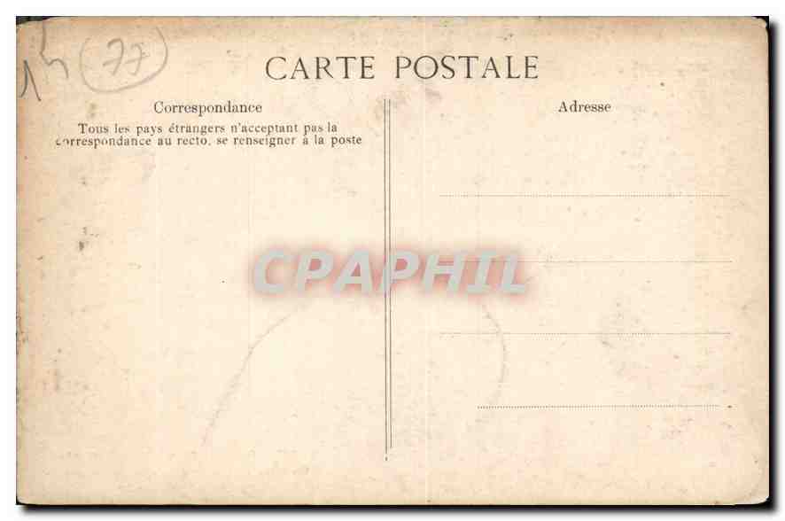 Camera da letto di Maria Antonietta — Palazzo di Fontainebleau — n° 268 — Verso