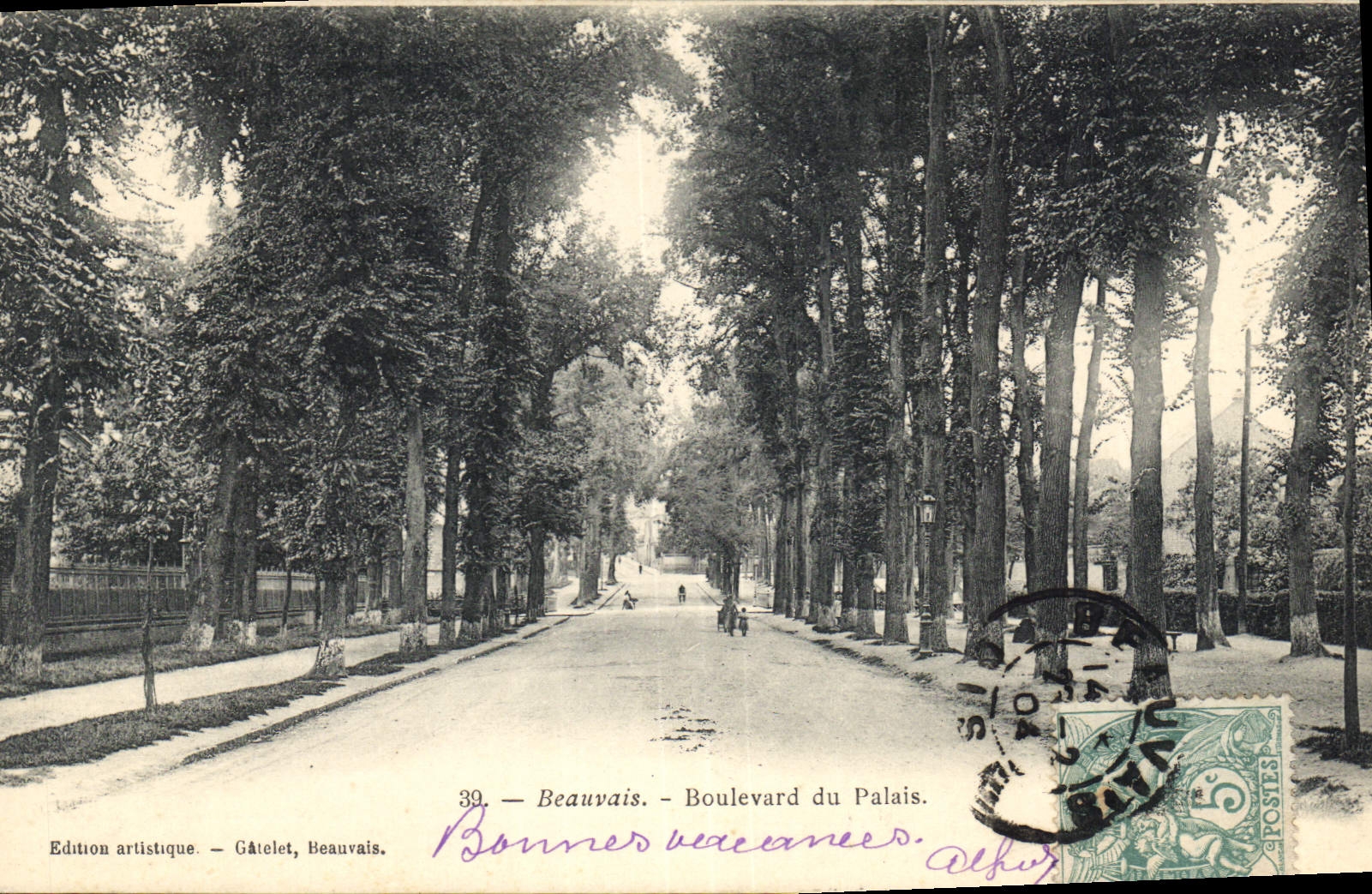 Beauvais - Boulevard du Palais — Édition artistique, Gâtelet, Beauvais, n°39