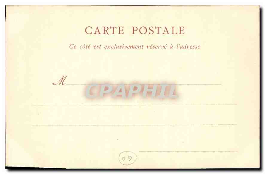 CPA Cath de Beauvais Porte du Grand Portail  — Rückseite