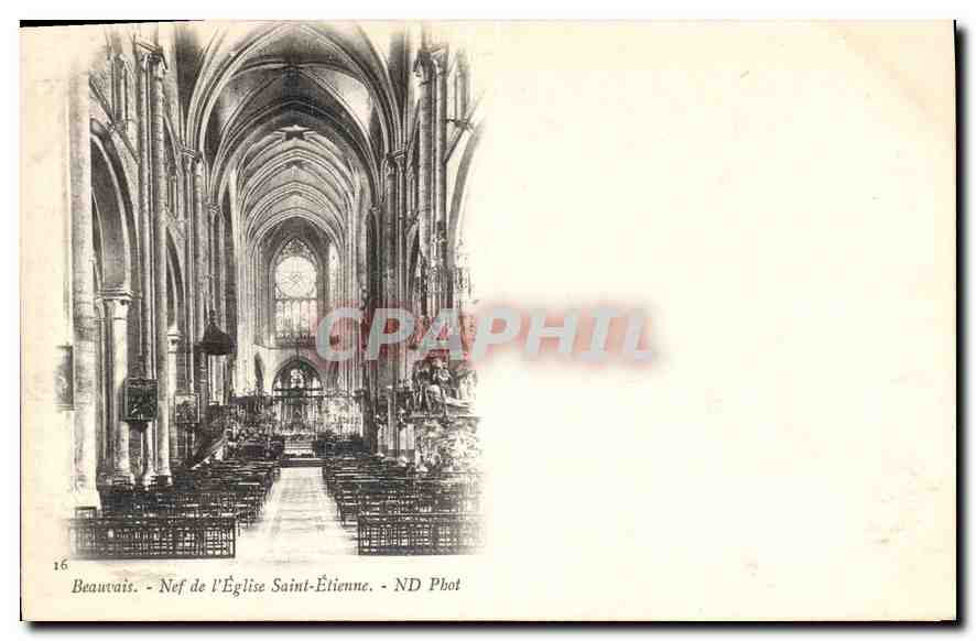 Beauvais — Nef della Chiesa di San Etienne — ND Phot