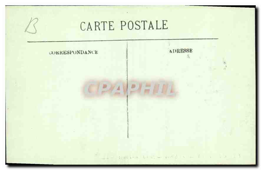 Chantilly — Le Château — Le Côté nord-ouest — LL. — Rückseite