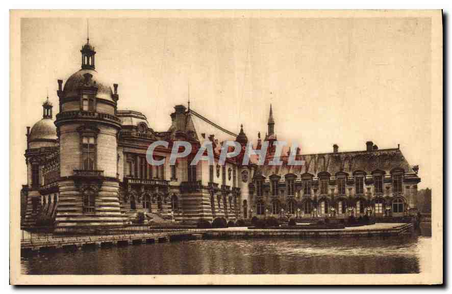 CPA Chateau de Chantilly Facade Nord Est 